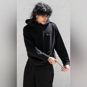 TERRI Men's Black Hoodie
